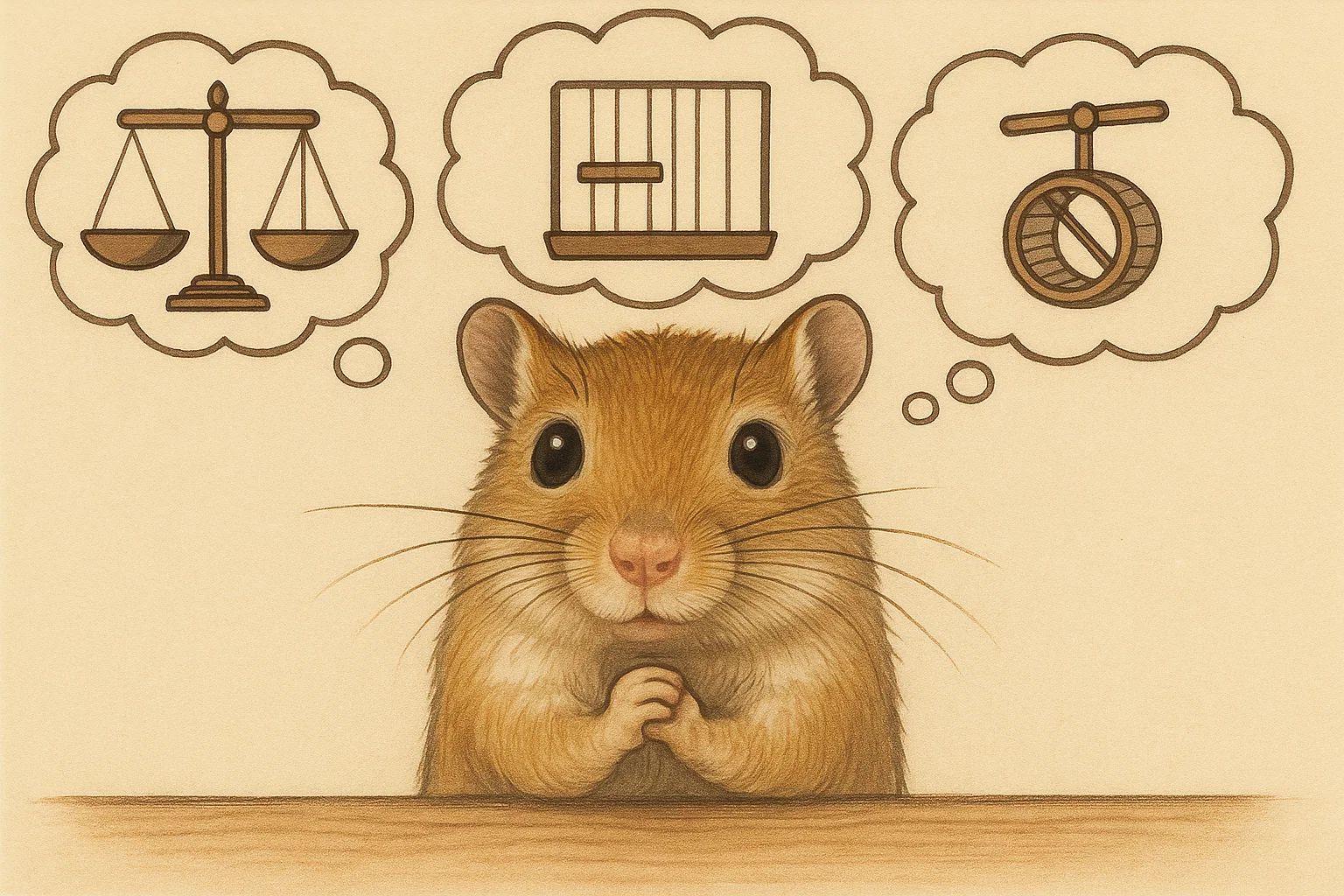 A gerbil's guide to "chew-sing" lifelong companionship